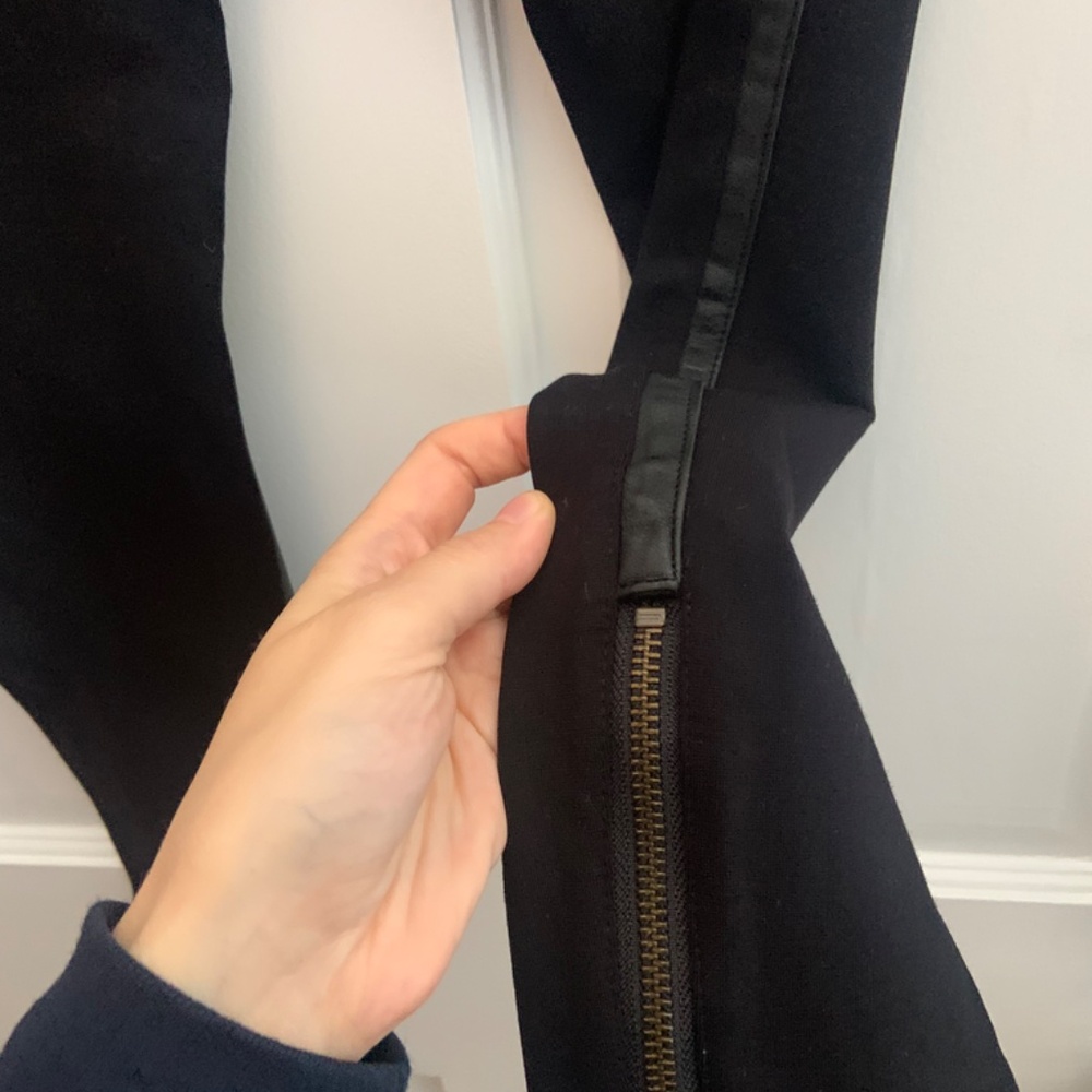 J. Crew Pixie Pant - Leather Trim - image 2